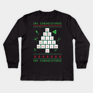 Oh Chemistree Oh Chemistree Funny T Element Shirt Kids Long Sleeve T-Shirt